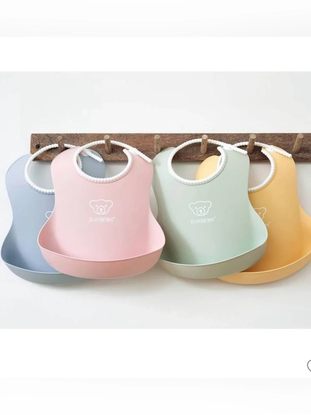 2-pack BabyBjorn plastic bibs